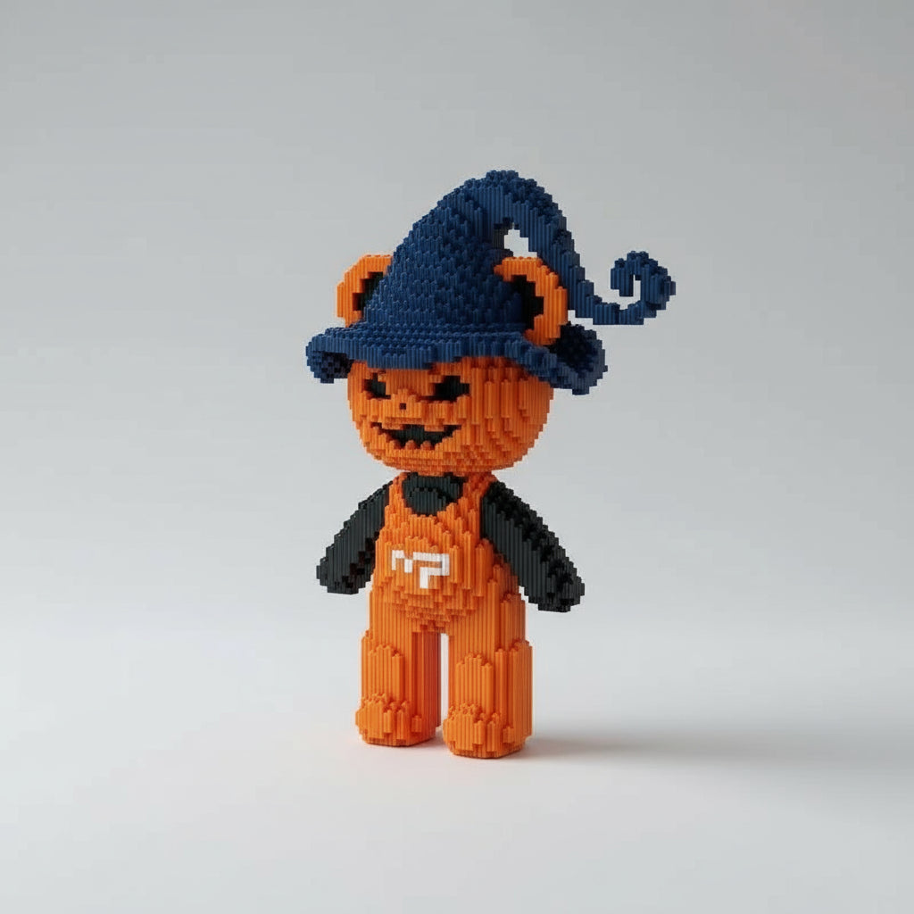 Halloween poppetje | Bouwsteentjes