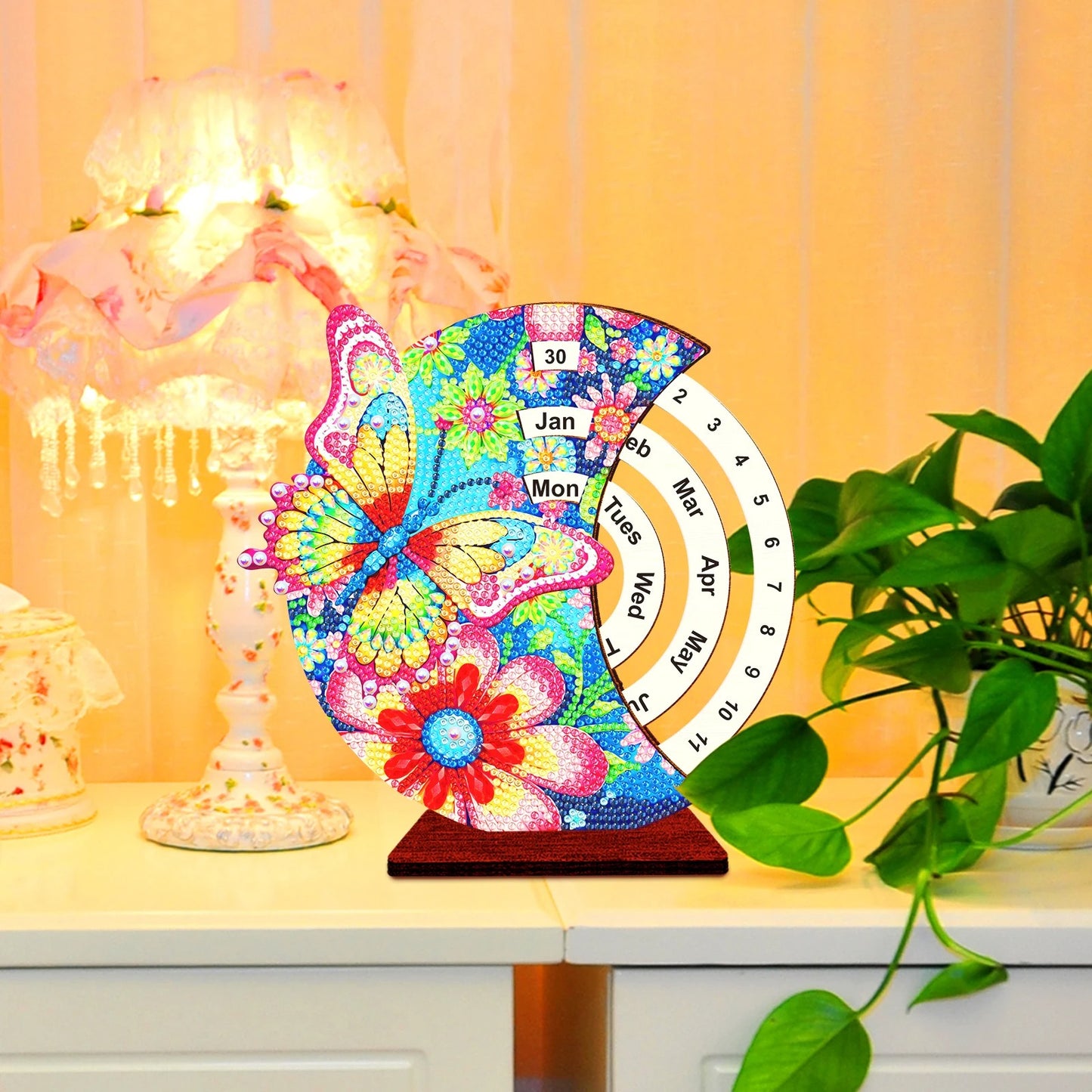 Vlinder | Kalender | Diamond painting