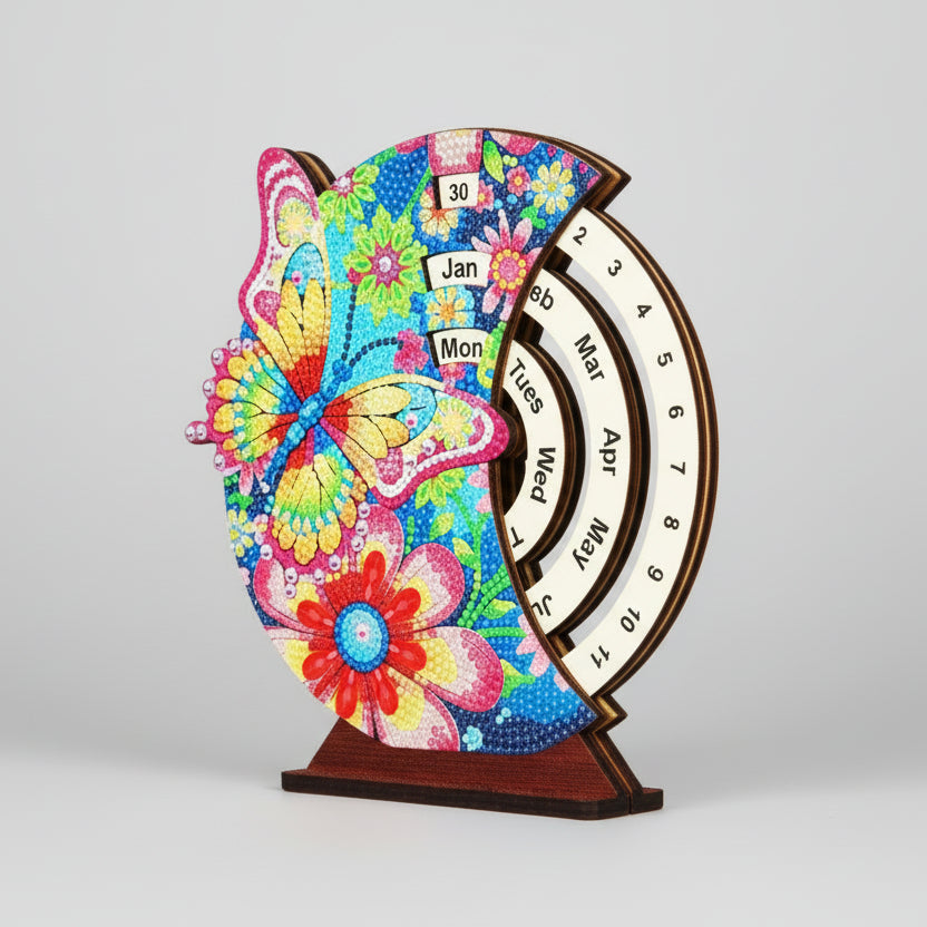 Vlinder | Kalender | Diamond painting