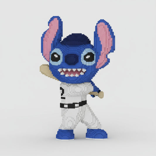 Honkballer Blauw Wezen | Bouwsteentjes