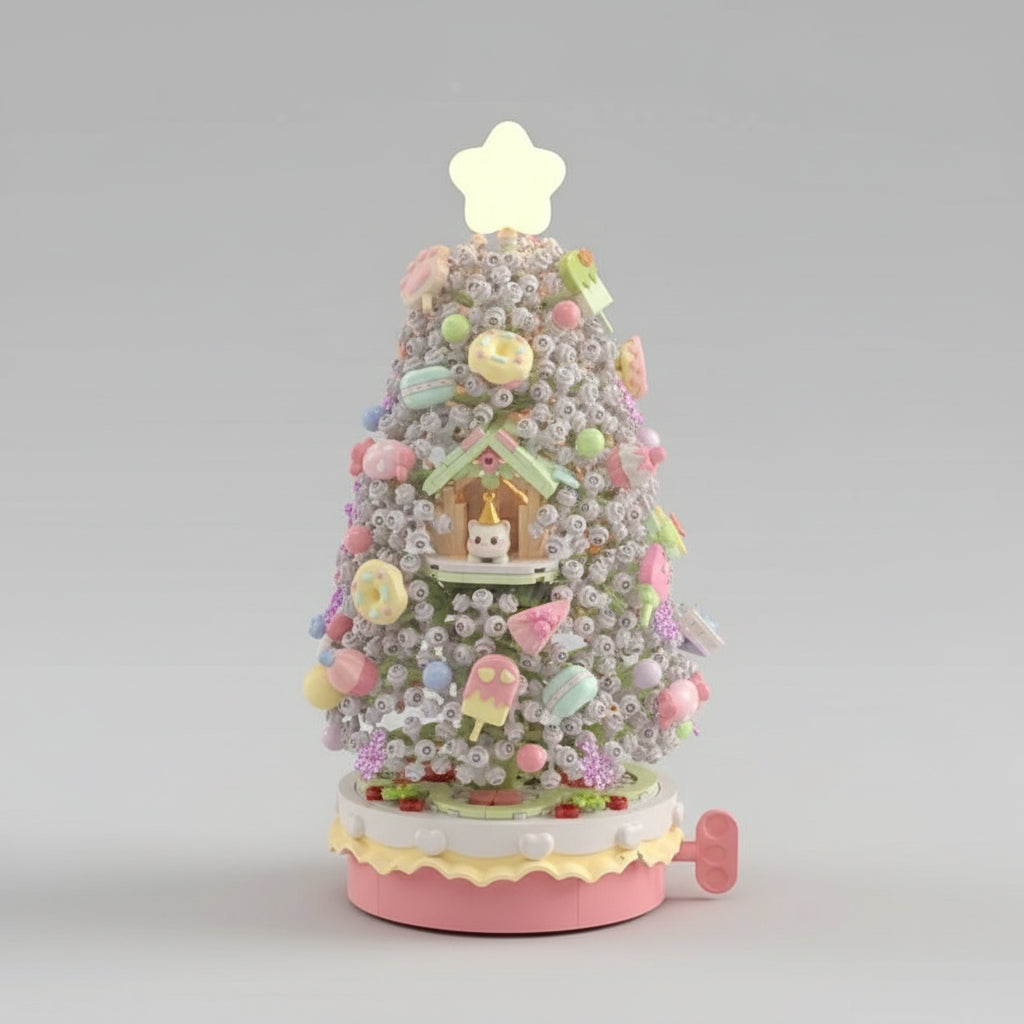 Zoete kerstboom | Bouwsteentjes