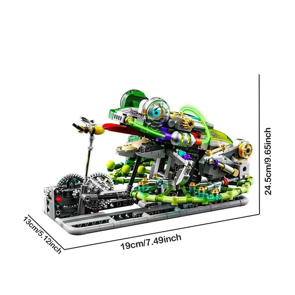 Bewegende Kikker | Bouwsteentjes