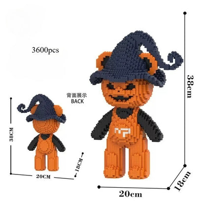 Halloween poppetje | Bouwsteentjes