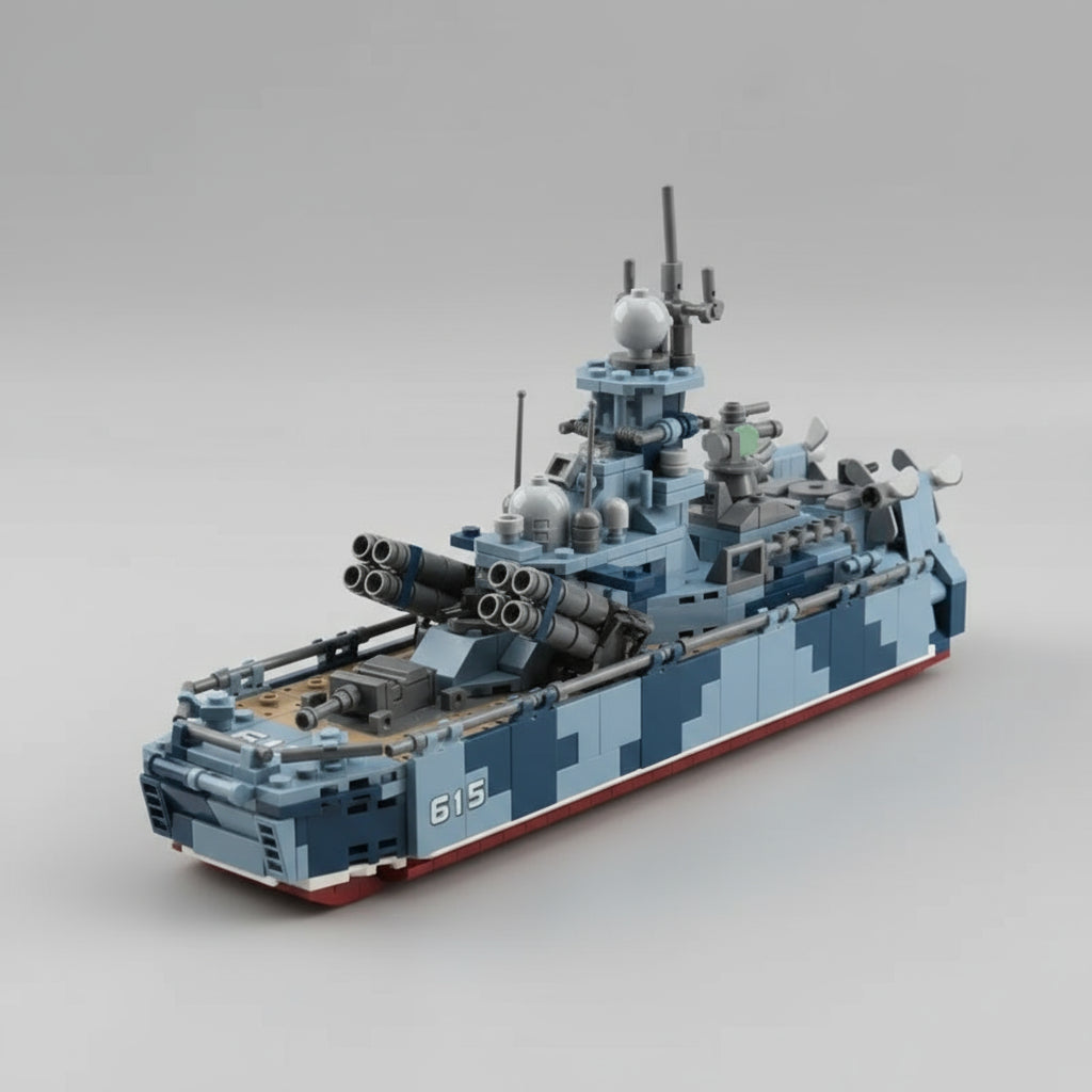 Militair schip | Bouwsteentjes