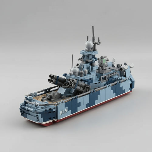 Militair schip | Bouwsteentjes