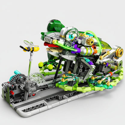 Bewegende Kikker | Bouwsteentjes