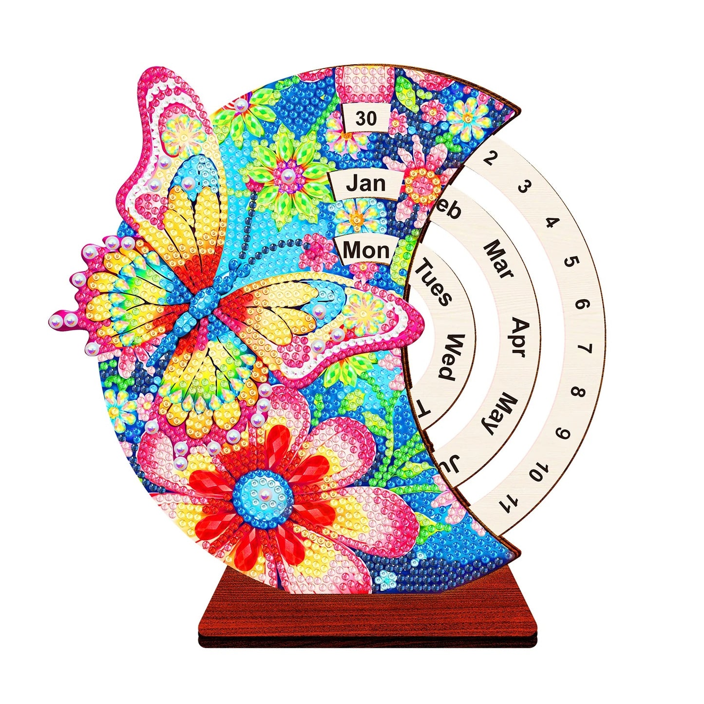 Vlinder | Kalender | Diamond painting