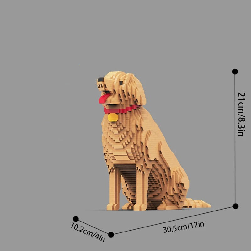 Golden retriever | Bouwsteentjes
