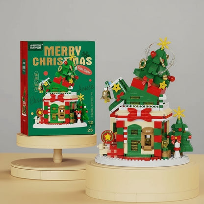 Mooie kersthuisjes | Bouwsteentjes