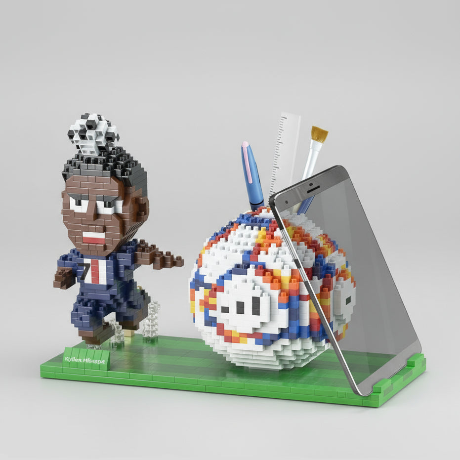 Mbappé Pennenbakje Bouwblokjes