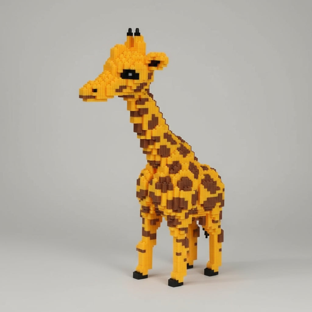 Mega Giraffe Bouwblokjes