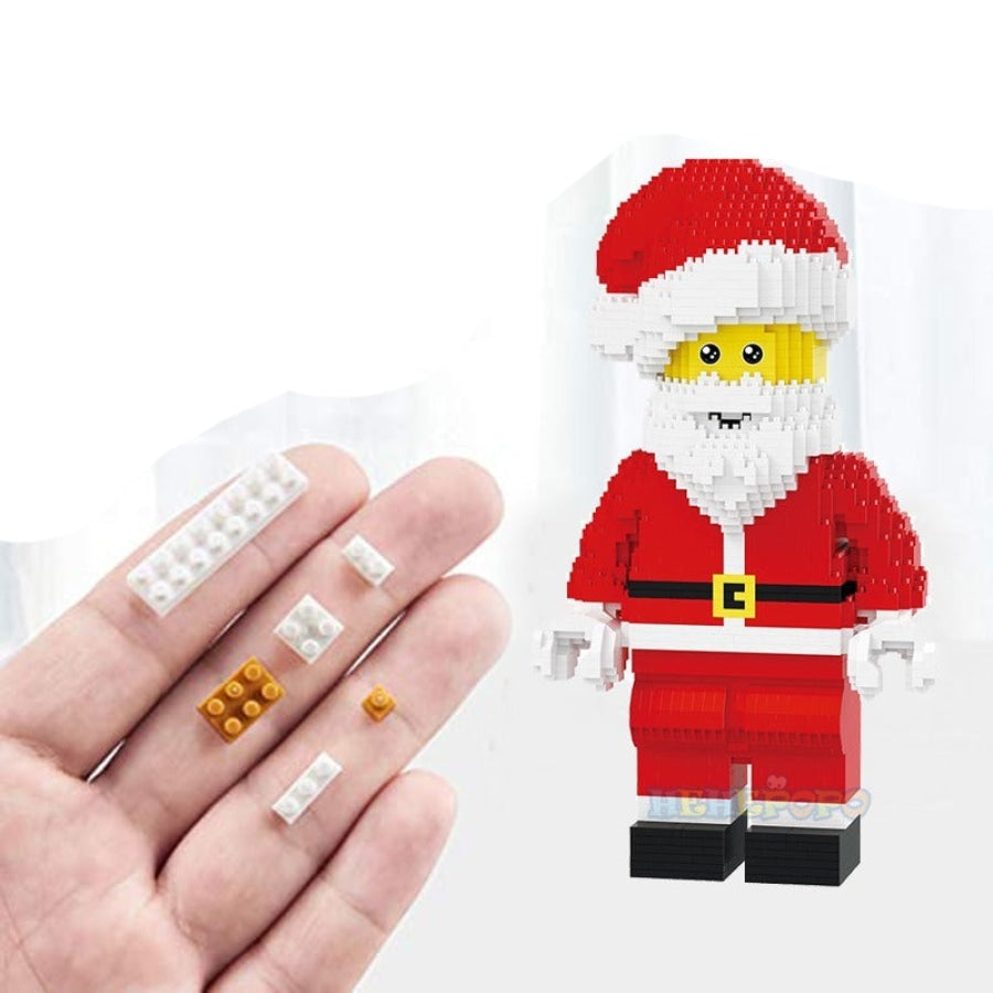 Mega Kerstman Bouwblokjes