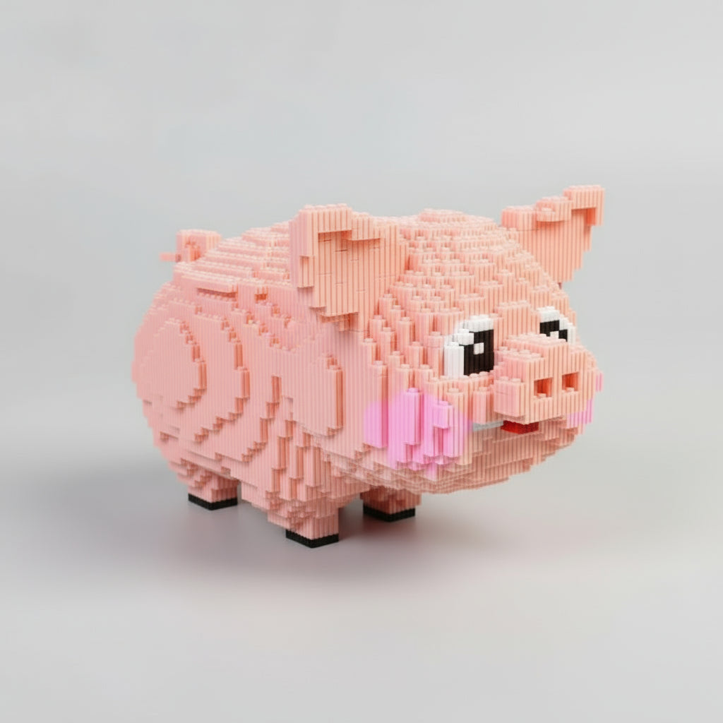 Mega Varken Bouwblokjes