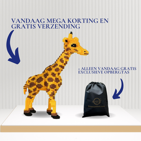 Mega Giraffe | Bouwsteentjes