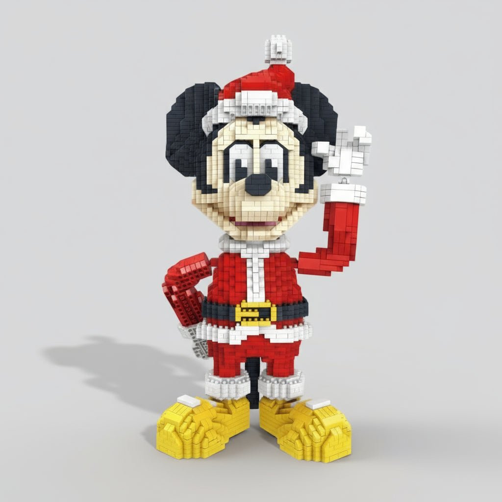 Mickey Mouse Kersteditie Bouwblokjes