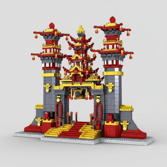 Nantian Tempel Bouwblokjes