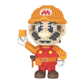 Oranje Mario Bouwblokjes