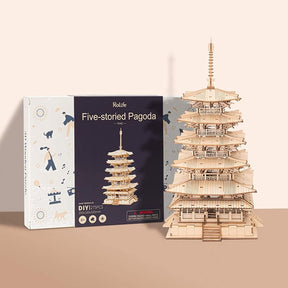 Pagode Toren Houten Bouwpakketten