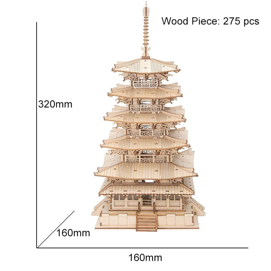 Pagode Toren Houten Bouwpakketten