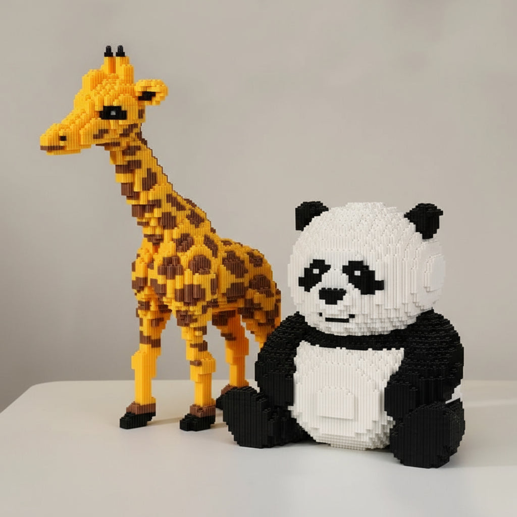Panda Bouwblokjes