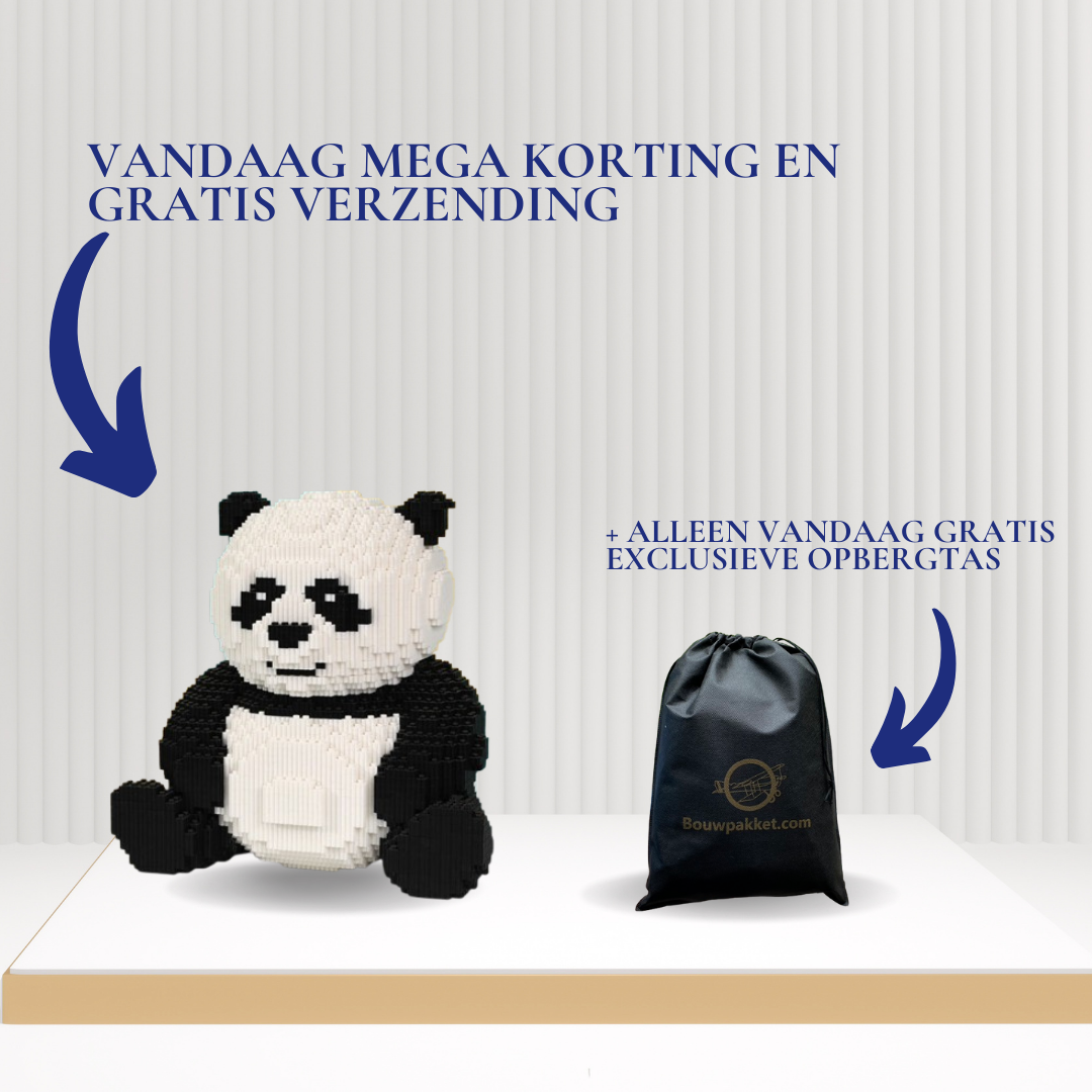 Panda | Bouwsteentjes