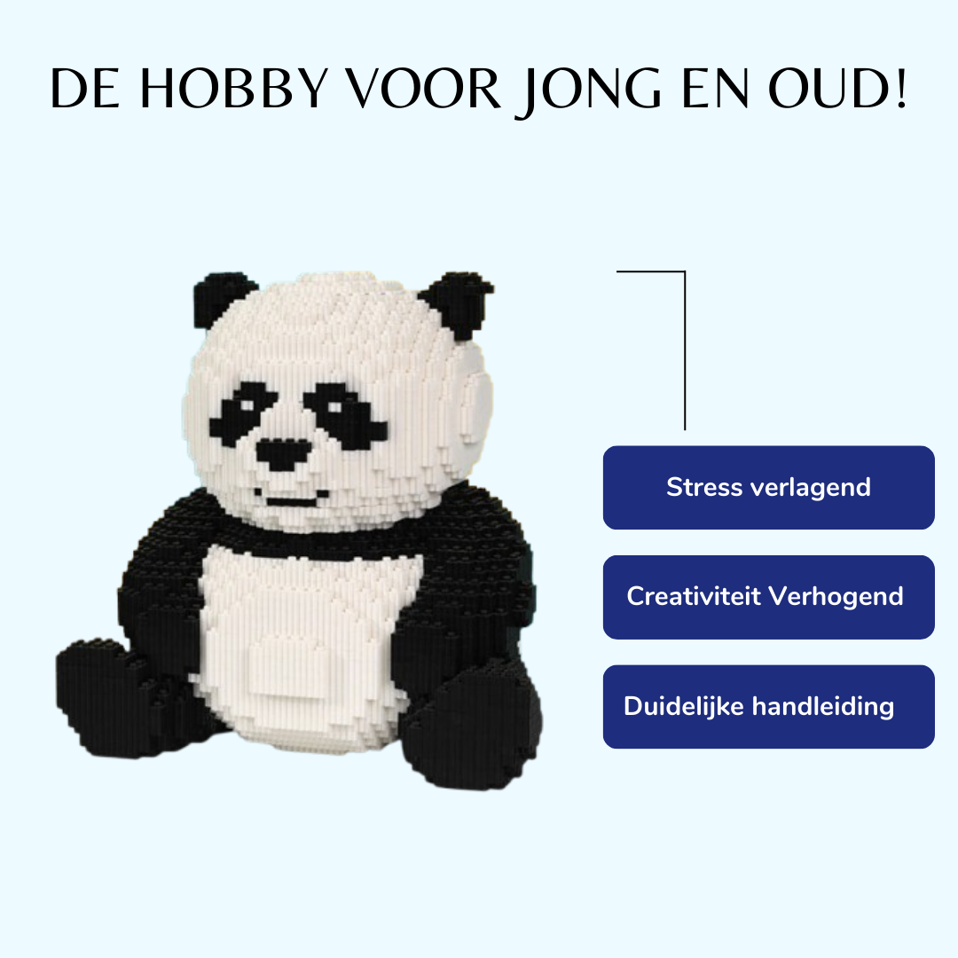 Panda | Bouwsteentjes