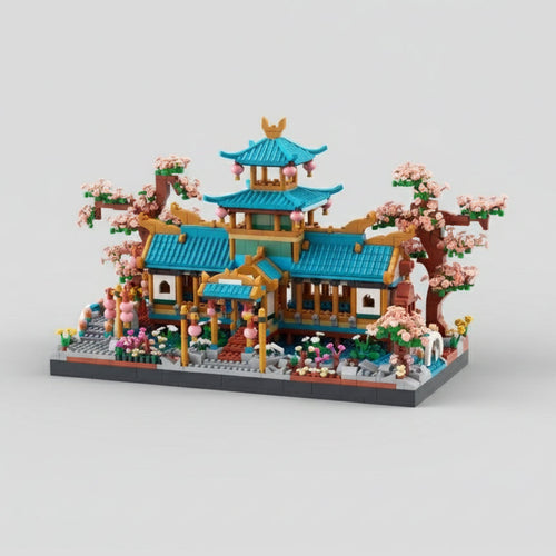 Perzik Boomhuis Bouwblokjes