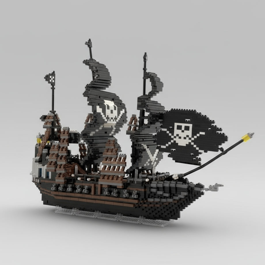 Piratenschip Bouwblokjes