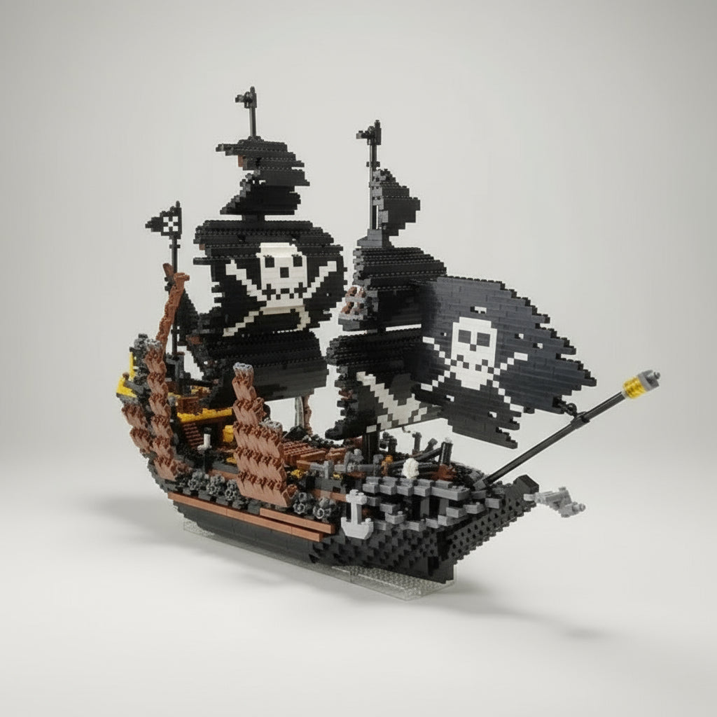 Piratenschip Bouwblokjes