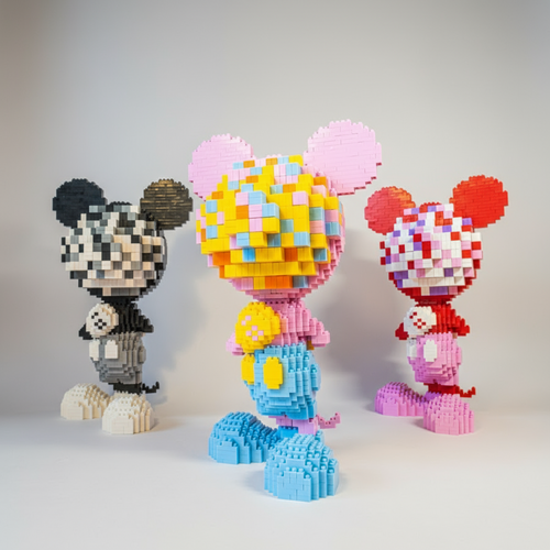 Pixel Muis Bouwblokjes