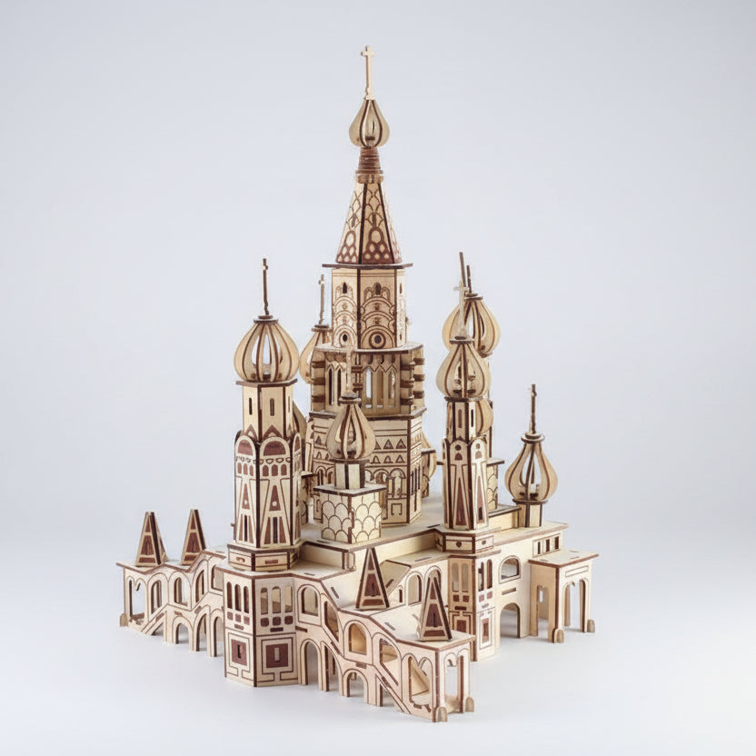 Pokrovkathedraal Houten Bouwpakketten