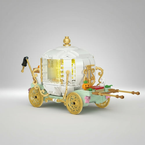 Pompoen Koets Bouwblokjes