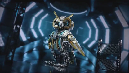 Bewegende Mooie Uil | Bouwsteentjes