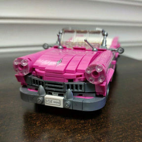 Roze Auto Bouwblokjes