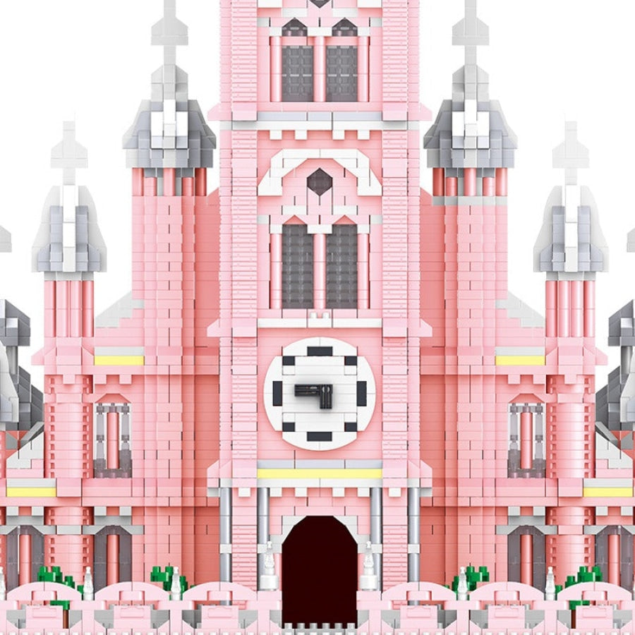 Roze Kerk Bouwblokjes