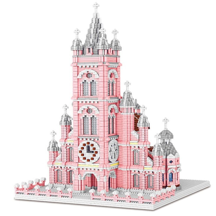 Roze Kerk Bouwblokjes