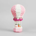 Roze Luchtballon Met Konijntje | Bouwsteentjes