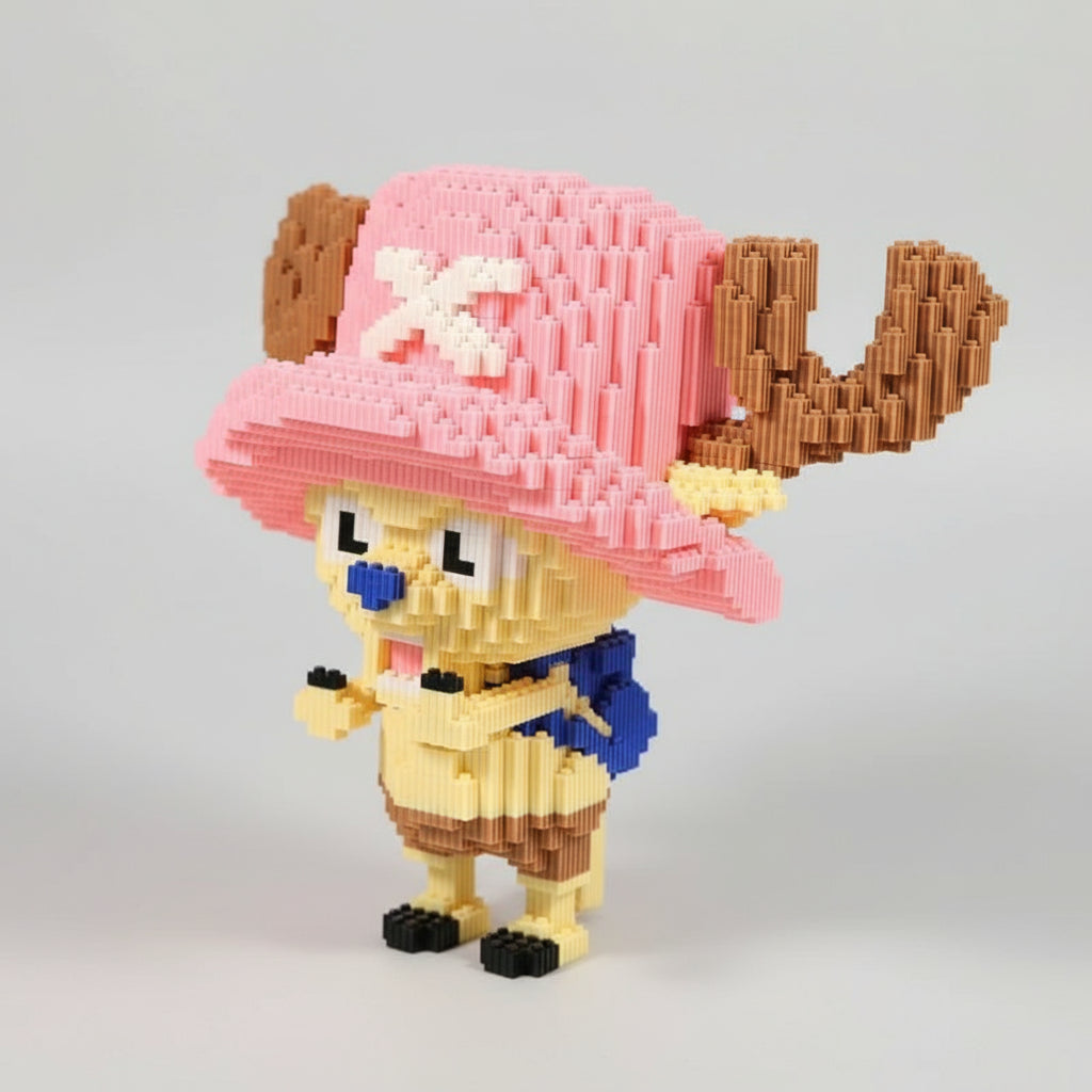 Roze Piraat Bouwblokjes