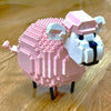 Roze Schaap Bouwblokjes