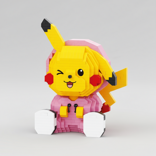 Schattig Bliksembeestje Bouwblokjes