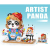Schilder Panda Bouwblokjes