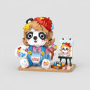 Schilder Panda | Bouwsteentjes