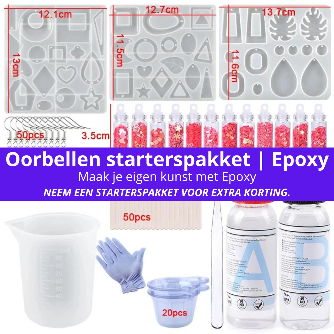 Oorbellen starterspakket | Epoxy