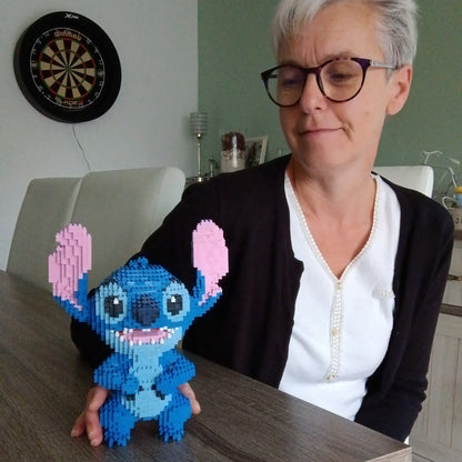 Schattig Blauw Wezen | Bouwsteentjes