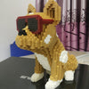 Stoere Bulldog - Morgen In Huis Bouwblokjes