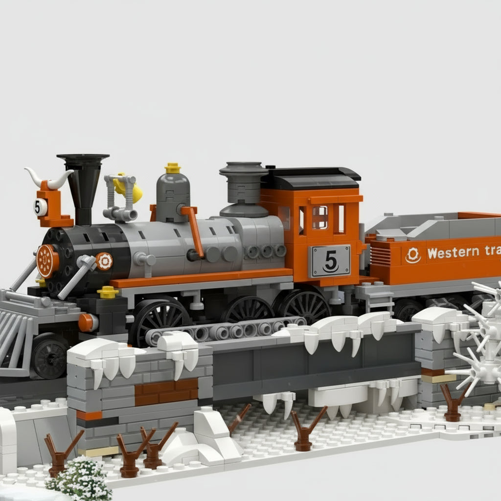 Stoomtrein Bouwblokjes
