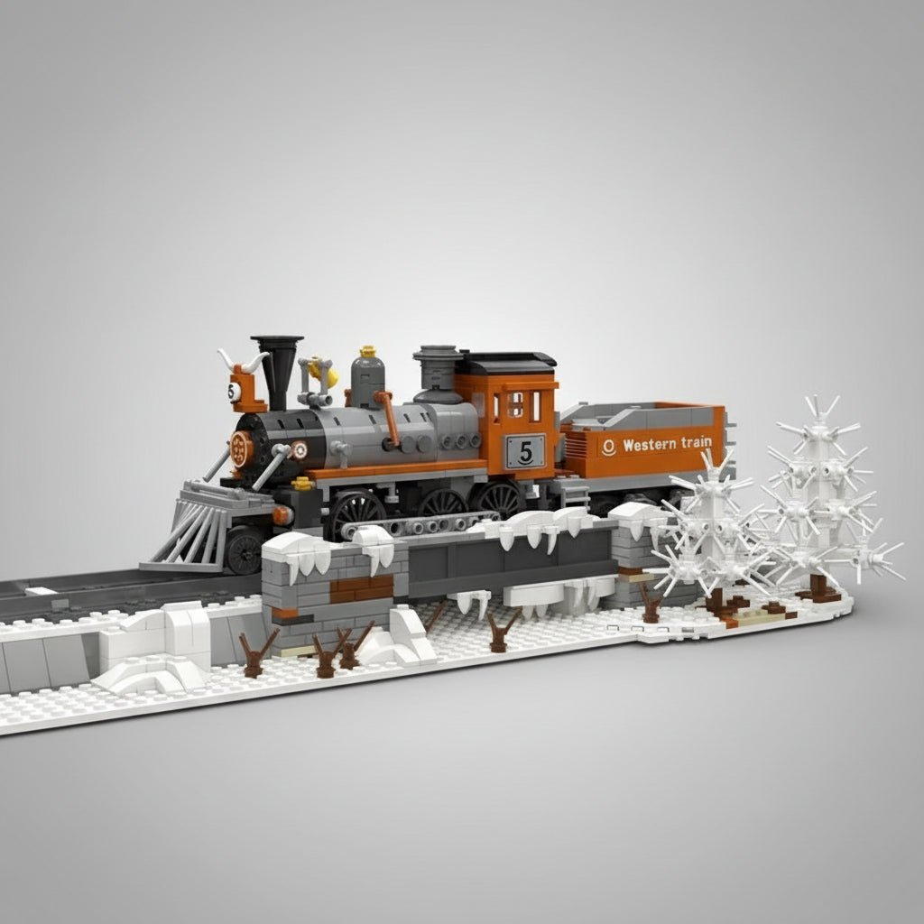 Stoomtrein Bouwblokjes