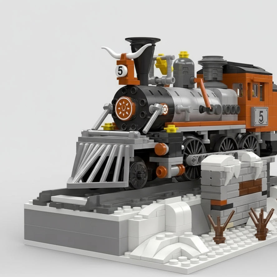 Stoomtrein Bouwblokjes