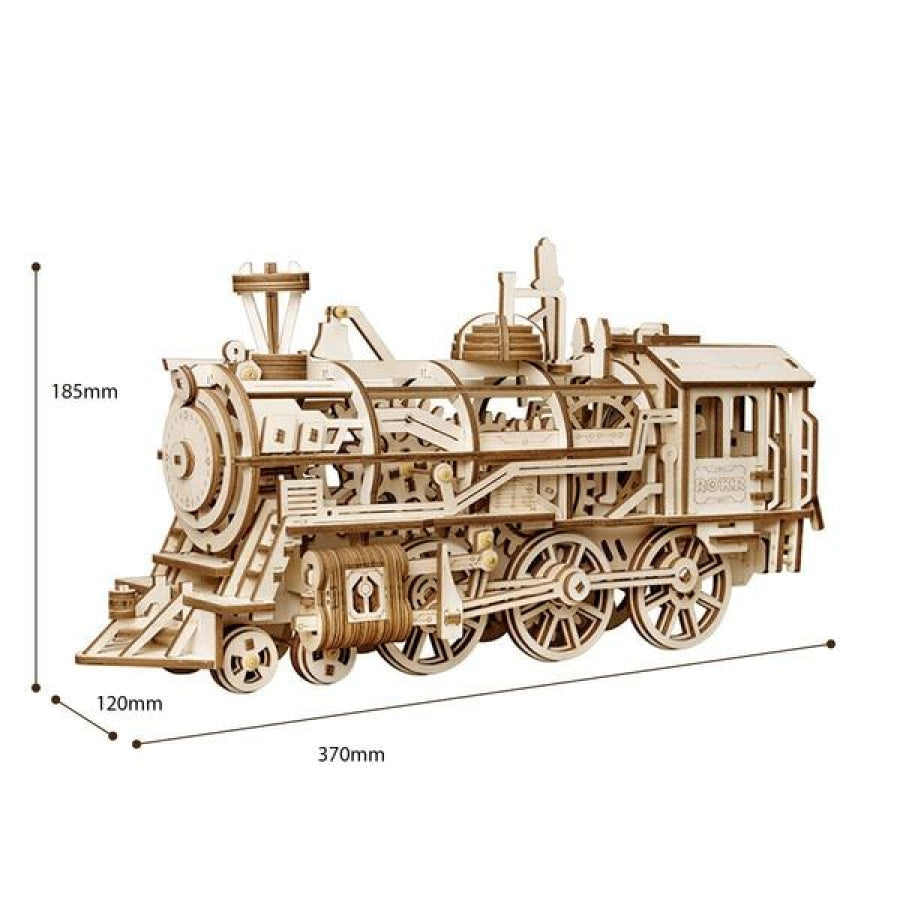 Stoomtrein Houten Bouwpakketten