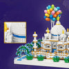 Taj Mahal Met Ballonen Bouwblokjes